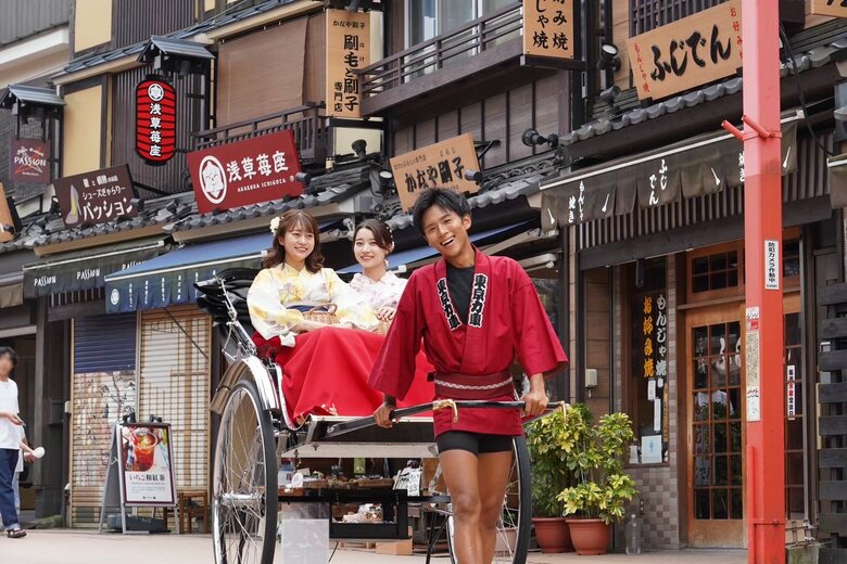 リピーターも多く、たくさんの人から支持されている東京力車