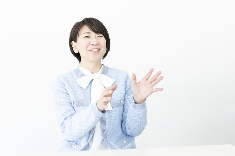 女性騎手ならではの大変さについて語る赤見さん