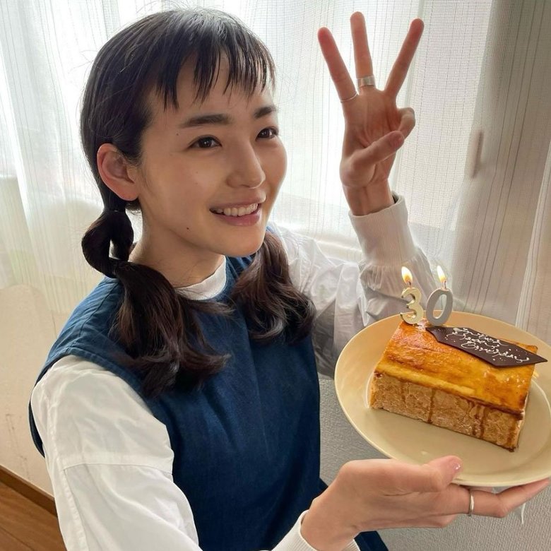 清水みさとさん 30歳のお誕生のとき