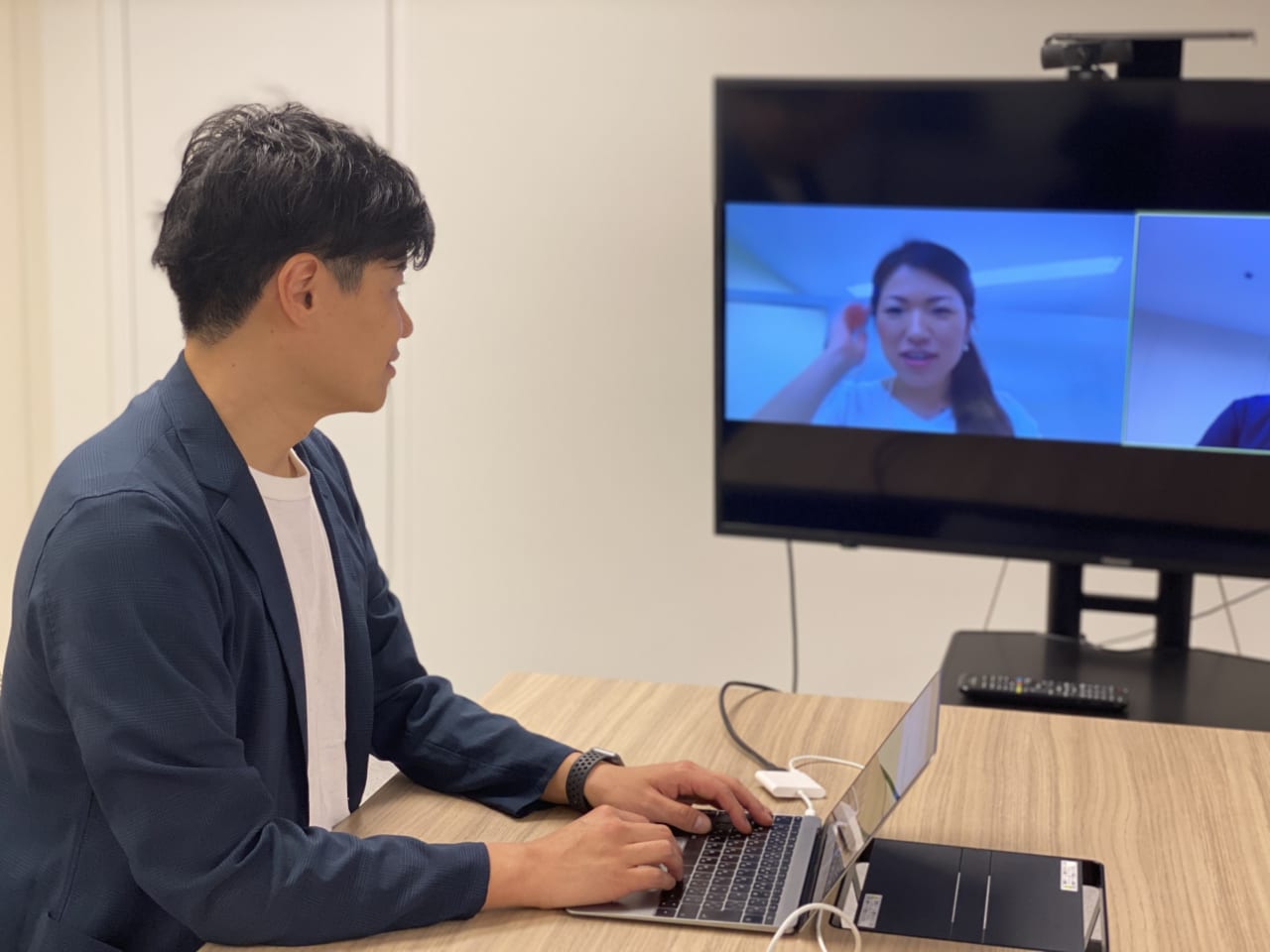 ニット社のテレワーク