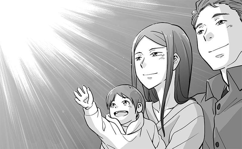 普通の“家族”になる願いを持つ女性