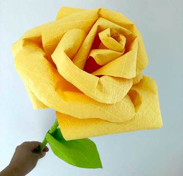 ジャイアントフラワーの作り方！我が子がまるでおとぎ話の世界に