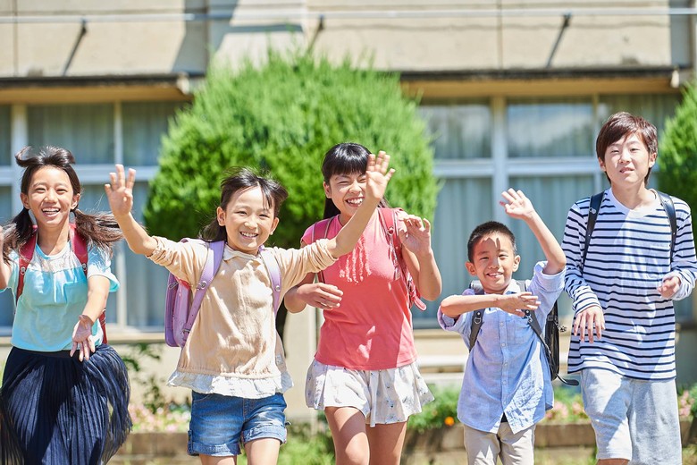 小学生の下校風景