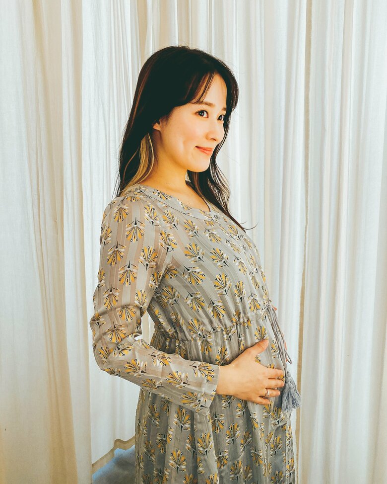 妊娠中の奈津子さん