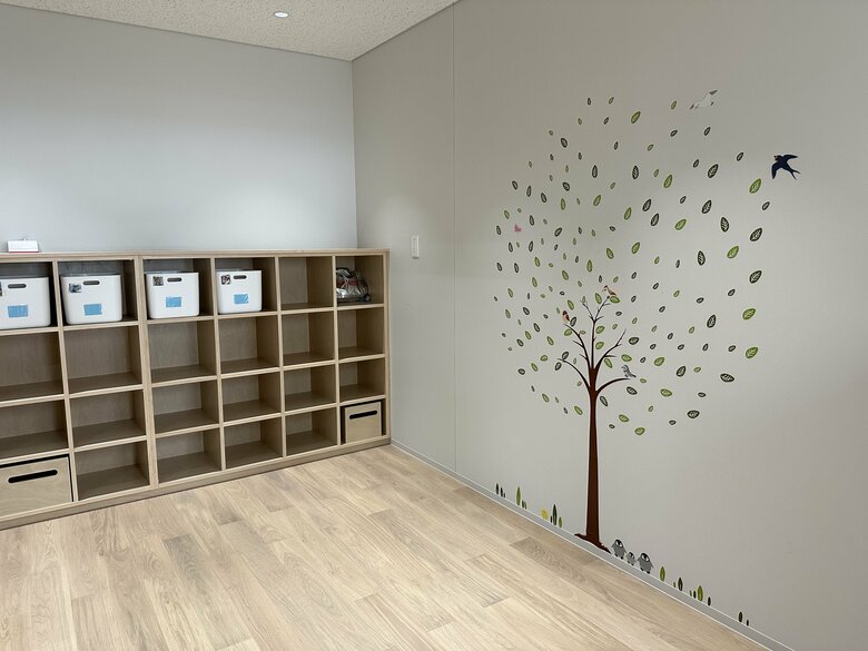 7月からスタートする一時預かり保育の部屋