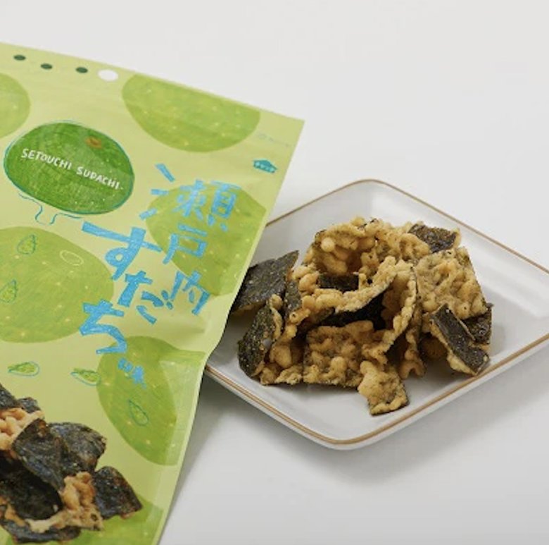 姉妹商品の「瀬戸内すだち味のり天」