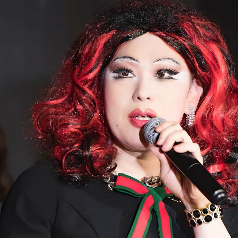 赤毛のニクヨさん。オフ会にて