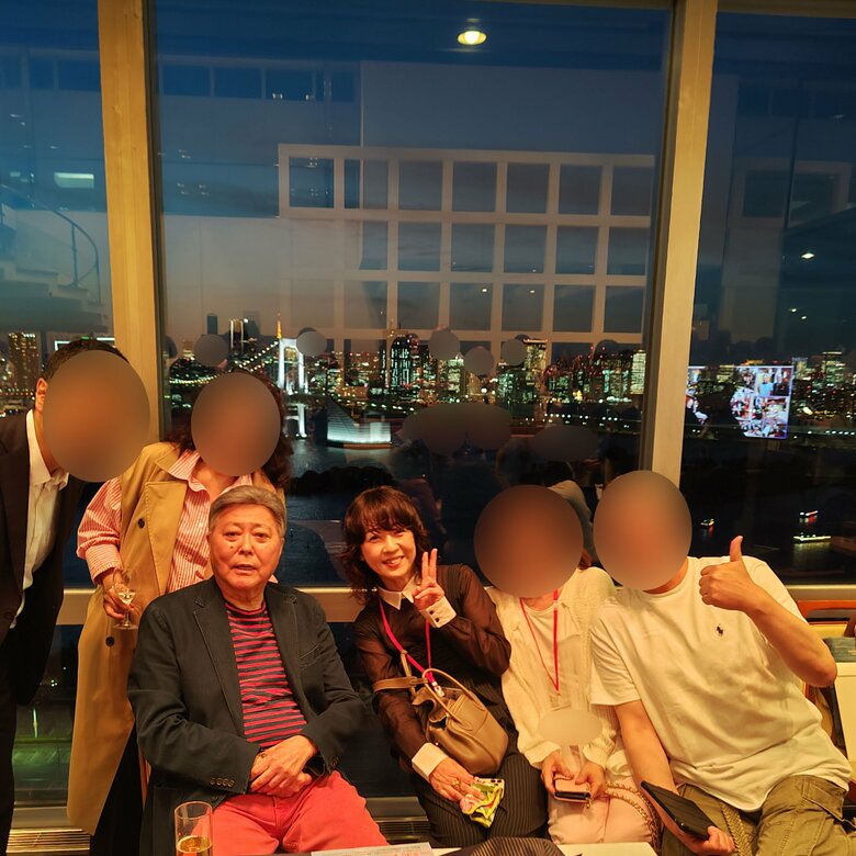 『とくダネ！』でもお世話になった小倉智昭さんを囲む会にて