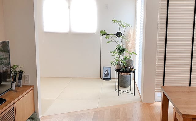 現在は家族が心地よく過ごせる部屋に