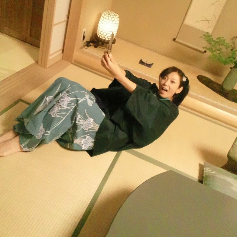 新婚当時の無邪気でかわいらしいプライベート写真