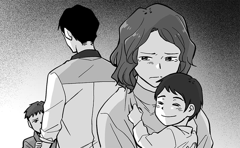 次男だけ愛を注いでしまい悩む女性