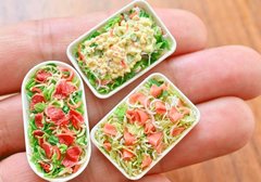 「嘘だろ…」38万人が驚嘆するミニチュアの世界「どっからどう見てもデパ地下のサラダ」