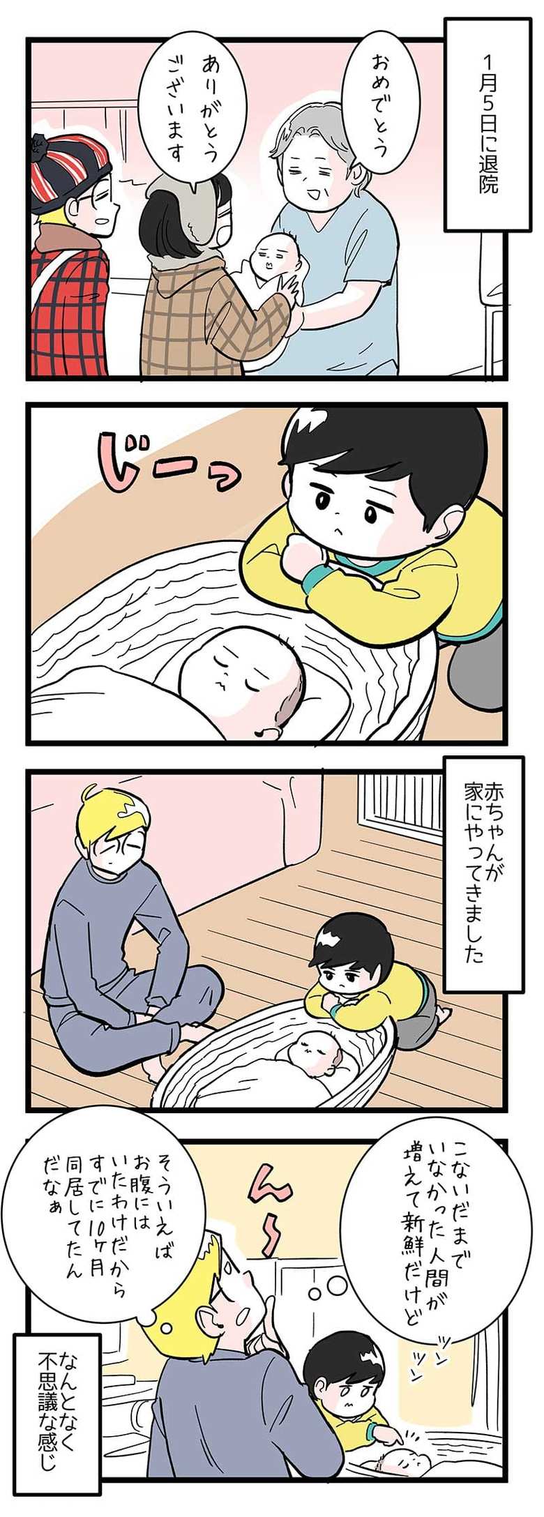 漫画『今日もノーテンキ家族』第517話