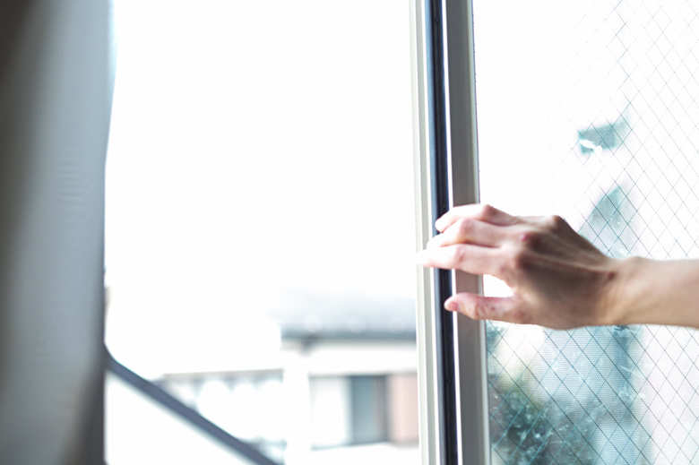 換気しているところ