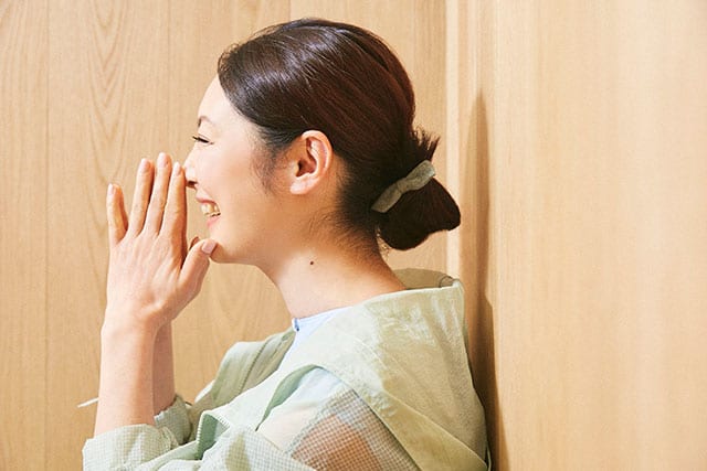 舞台ならではハプニングも魅力だと語る常盤さん