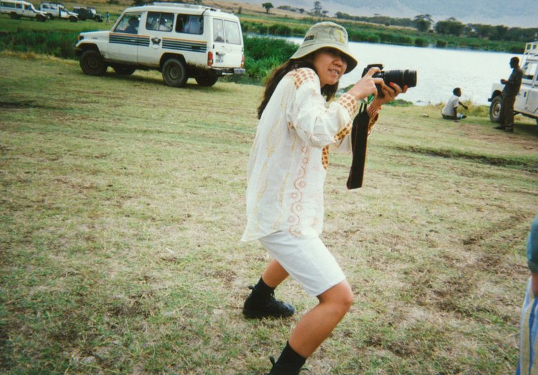 レコード大賞新人賞受賞の翌年に訪れたアフリカで