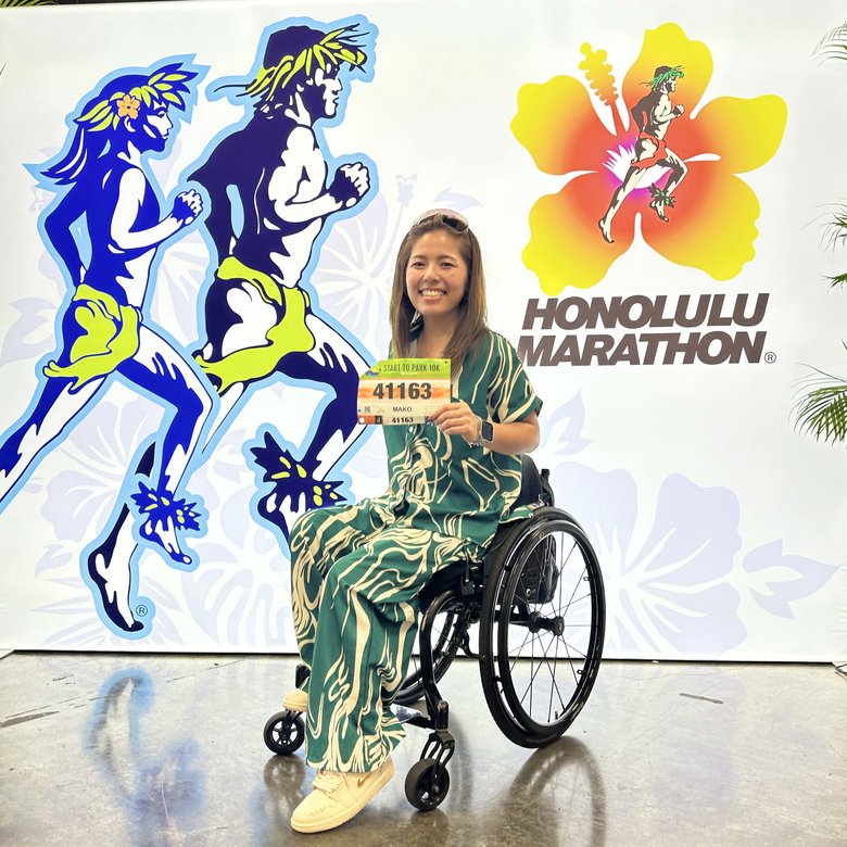 車椅子でホノルルマラソンにも挑戦