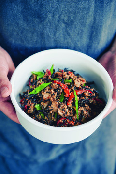 ひじきと鶏の中華そぼろレシピ