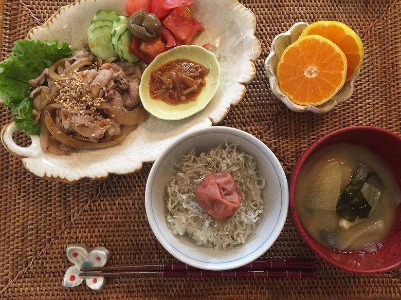 お料理上手な内海和子さんの食卓（Instagramより）