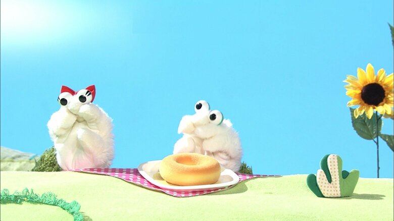 パクパクさんとパクこさん（C）NHK.NED