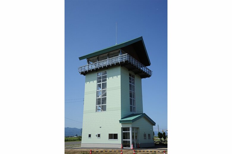 第2田んぼアート見学場所「弥生の里展望所」