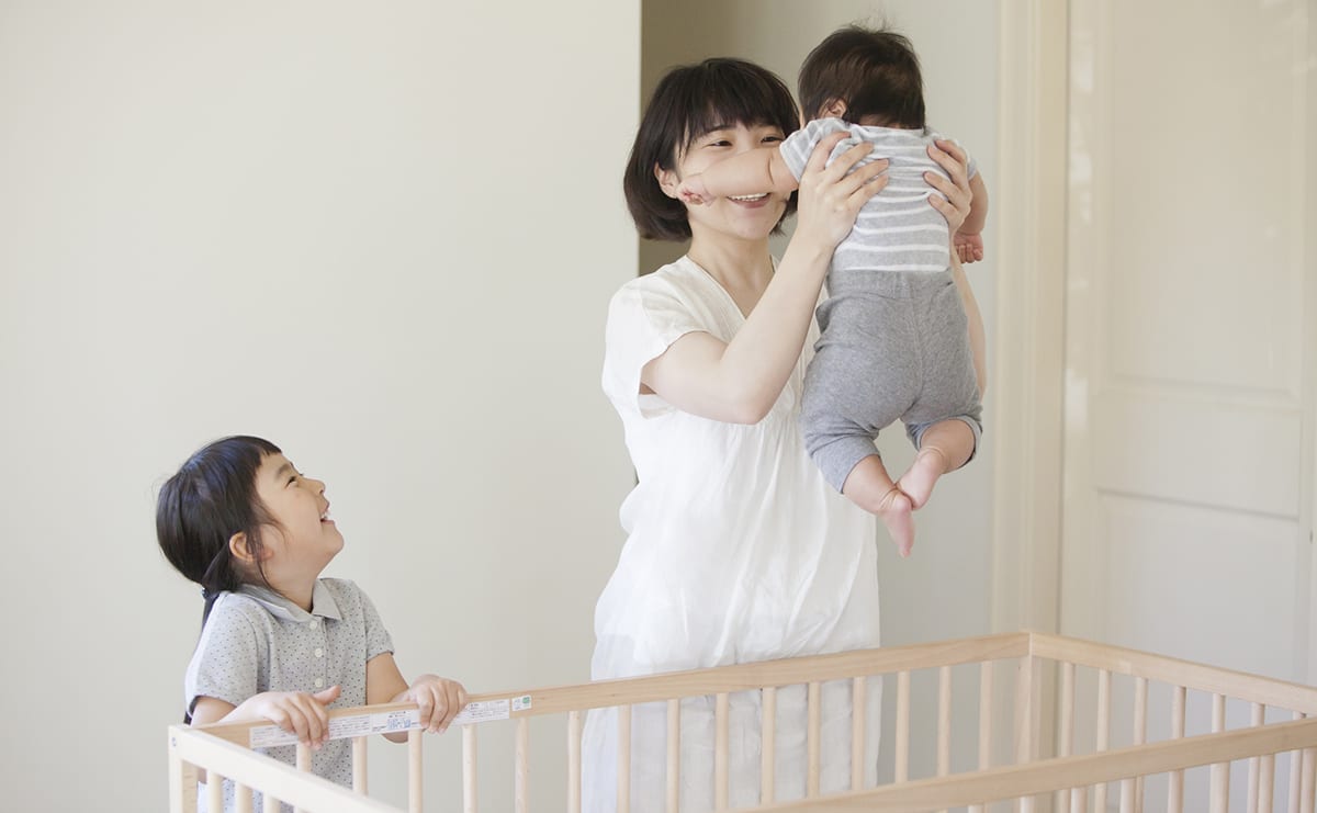 赤ちゃんと母子
