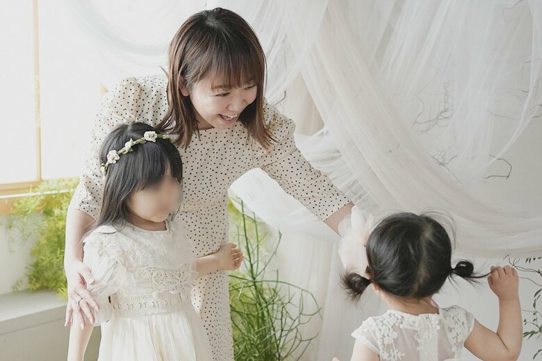 子どもたちと記念の写真撮影