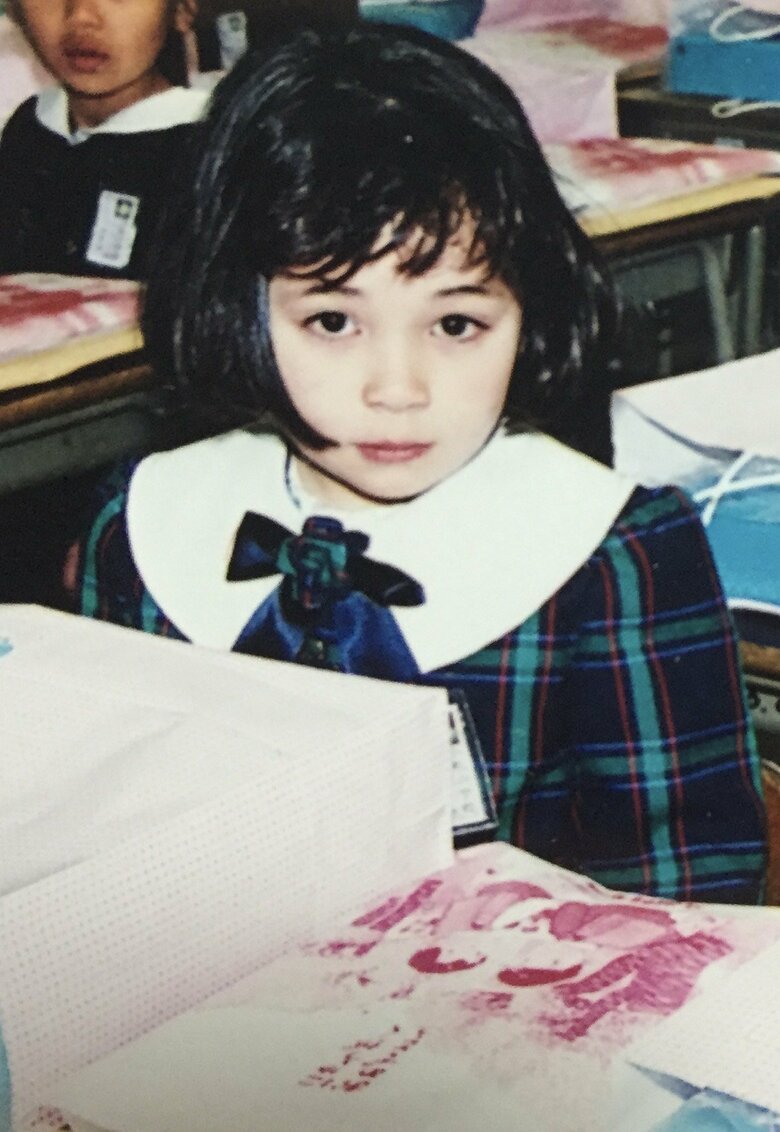 小学校の入学式で