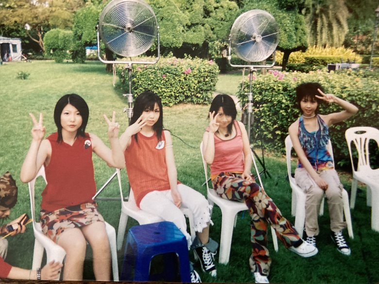 ZONEの活動で札幌と東京を往復していた頃のMaiさん（一番右）