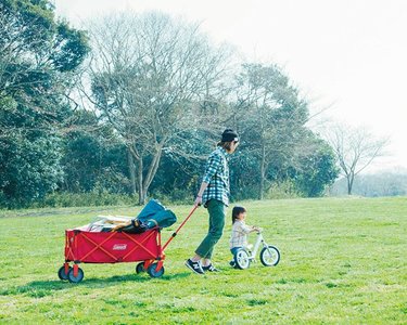 【コールマン】アウトドア好きな家族の間で大人気のワゴン