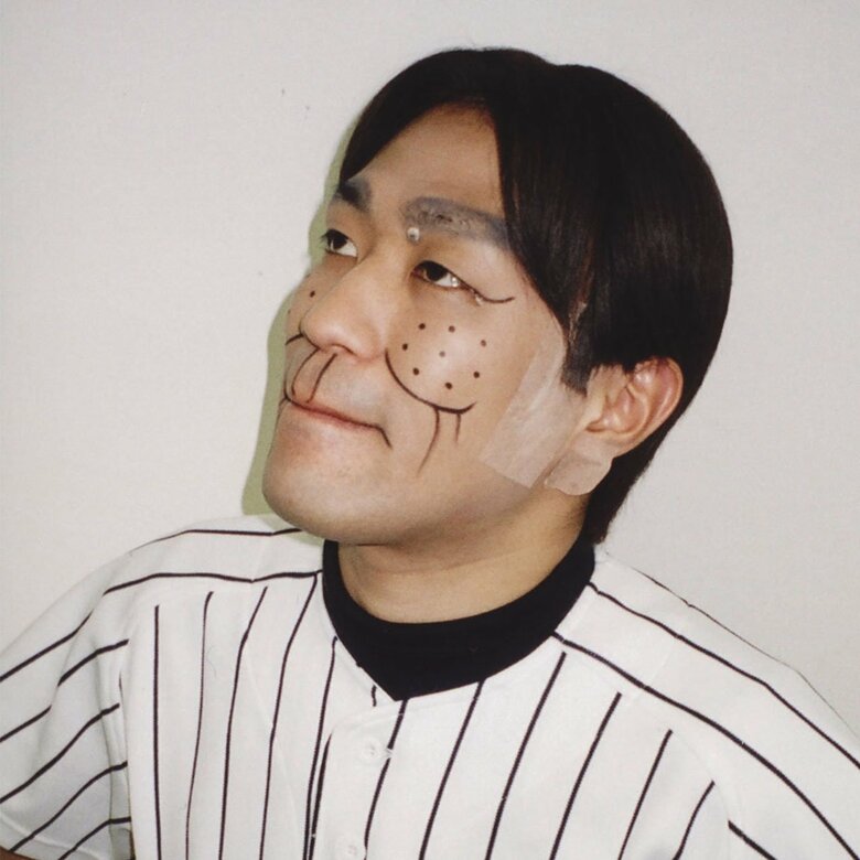 松井選手のモノマネ