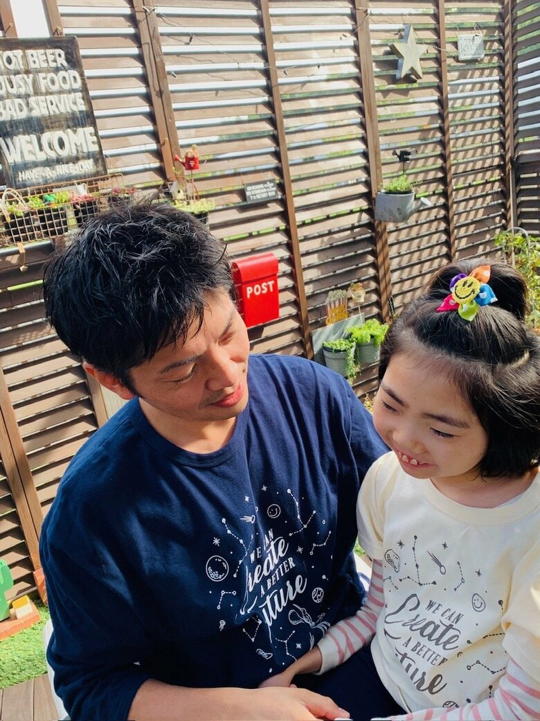 親子でペアルックコーデ