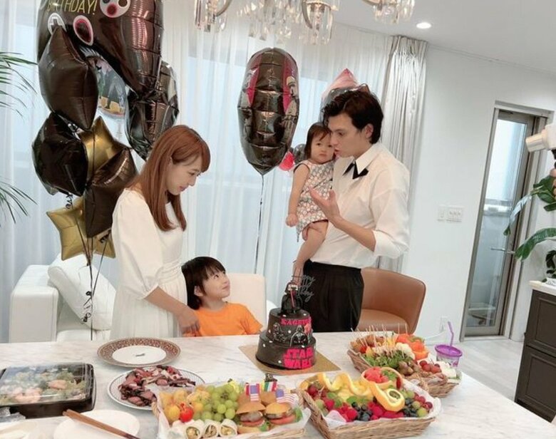 息子さん5歳の誕生日