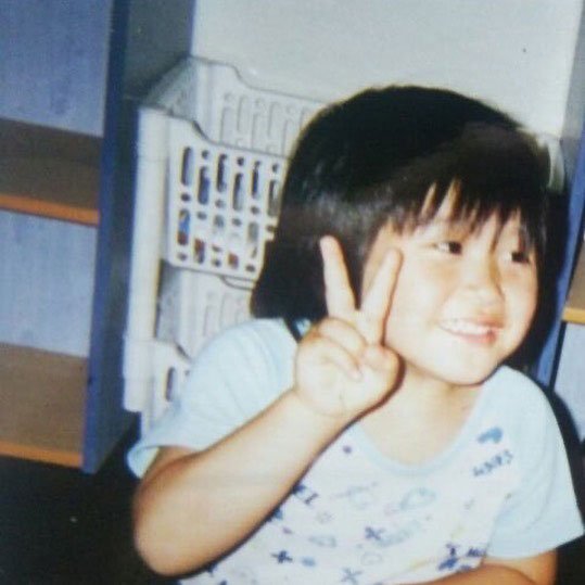4歳頃の詩美さん