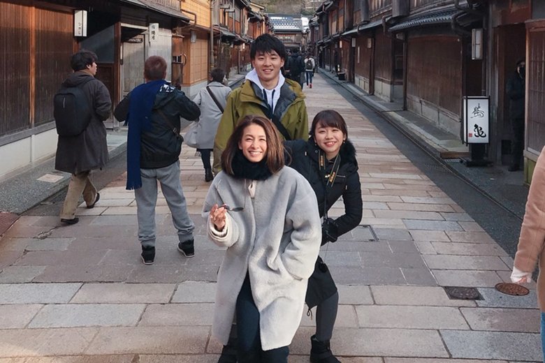 息子、娘と旅先にて。子どもたちは良き相談相手でもある