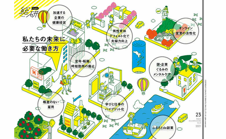 私たちの未来に必要な働き方を8つのキーワードで紹介
