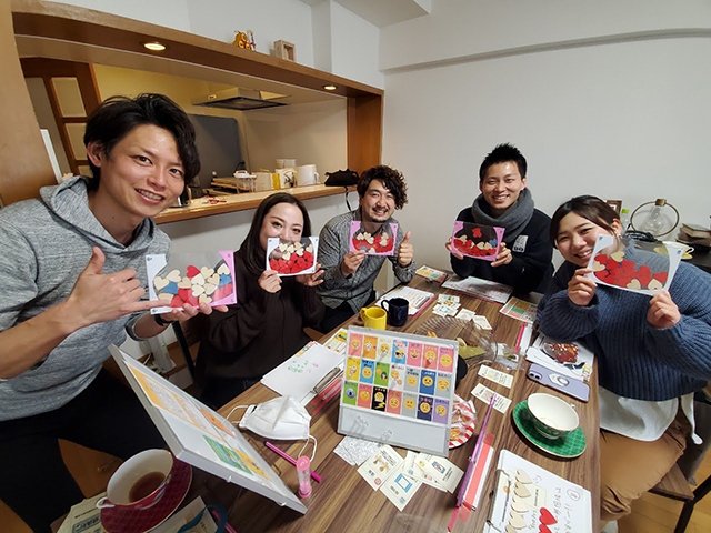 メンバーとともに生理のボードゲームを開発した元田さん