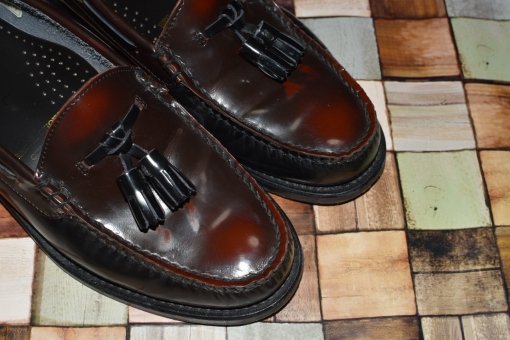 フリンジがついた靴の画像