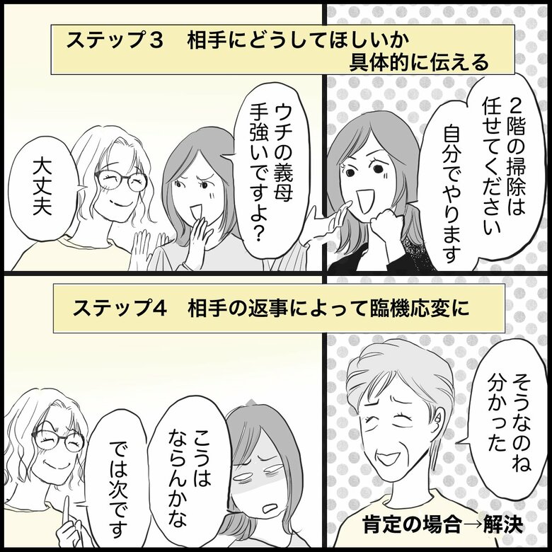 「同居の義母が留守中に寝室を整えにくる…うまく断るには？」P7