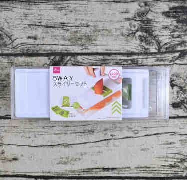ダイソー「5WAYスライサーセット」コスパが良すぎていっそ怖い！！