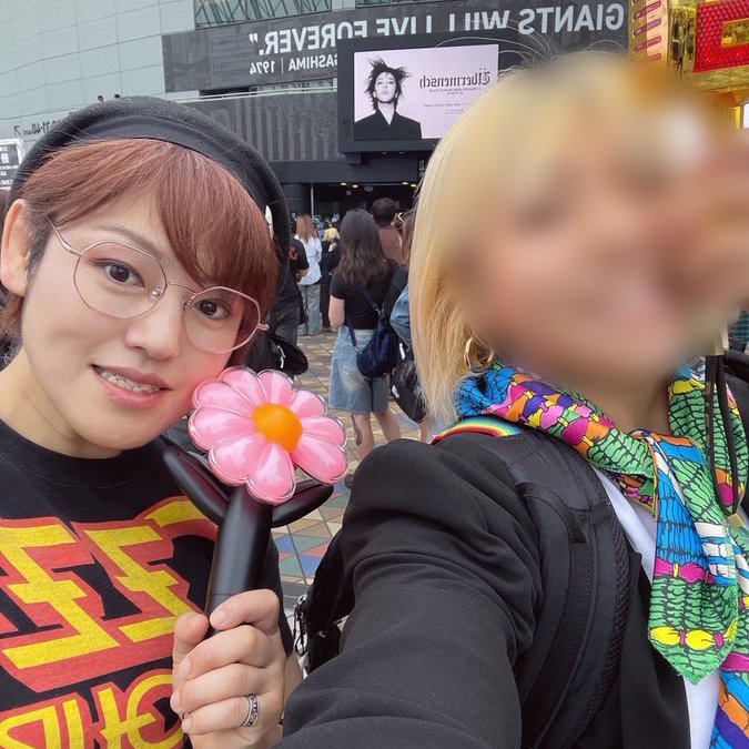 推しのコンサートでの1枚