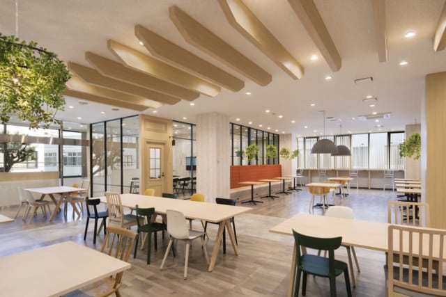 エスビー食品 社内打ち合わせスペース