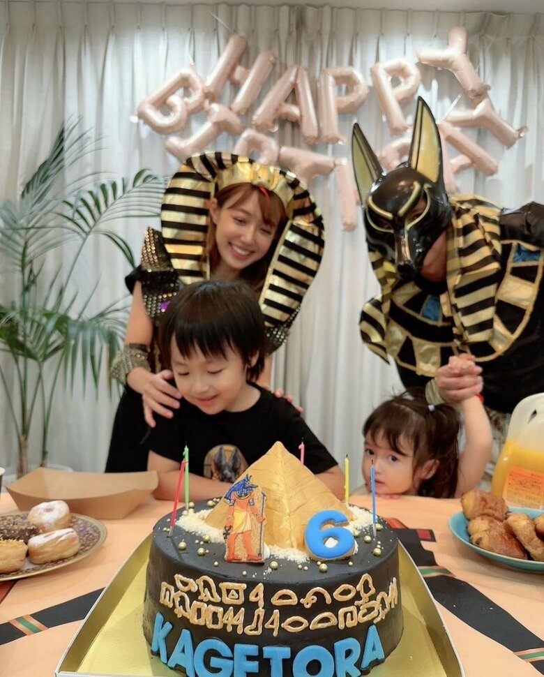 息子さん6歳誕生日