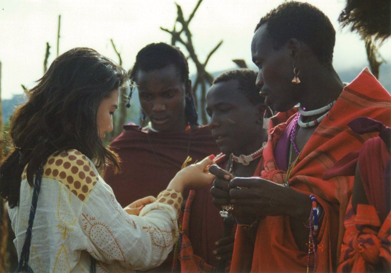 レコード大賞新人賞受賞の翌年に訪れたアフリカで