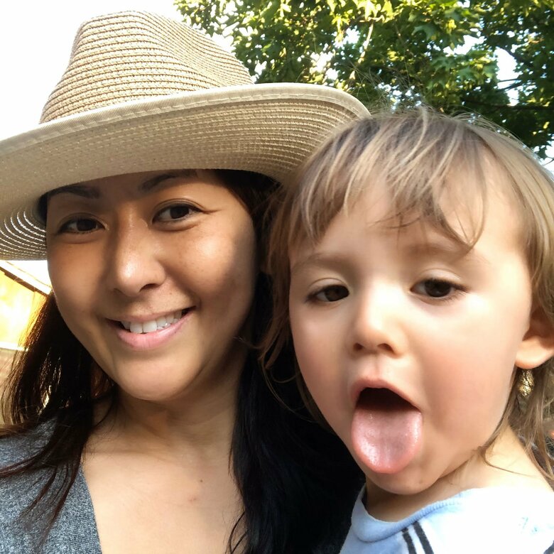 息子2歳のとき