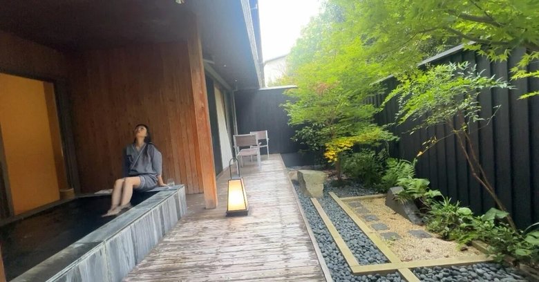 2025年9月、国内の星野リゾートを全制覇した、記念すべき日の宿泊先は、山口県の長門湯本温泉にある「界 長門」で