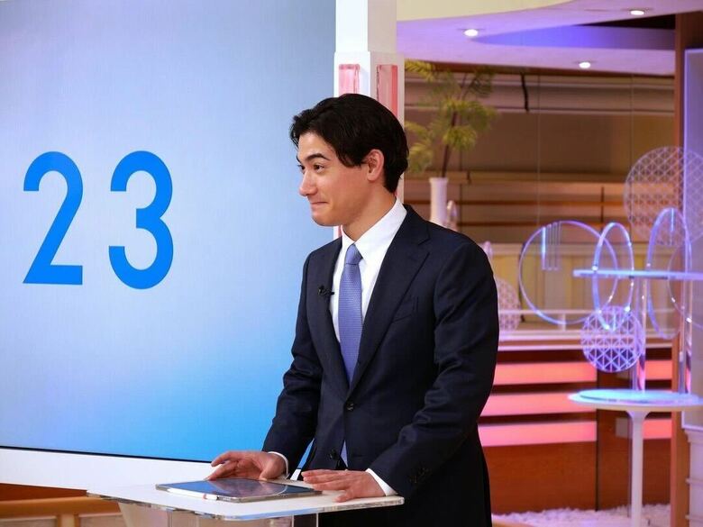 退職前は「news23」のキャスターとして活躍していた国山さん（写真提供／本人）