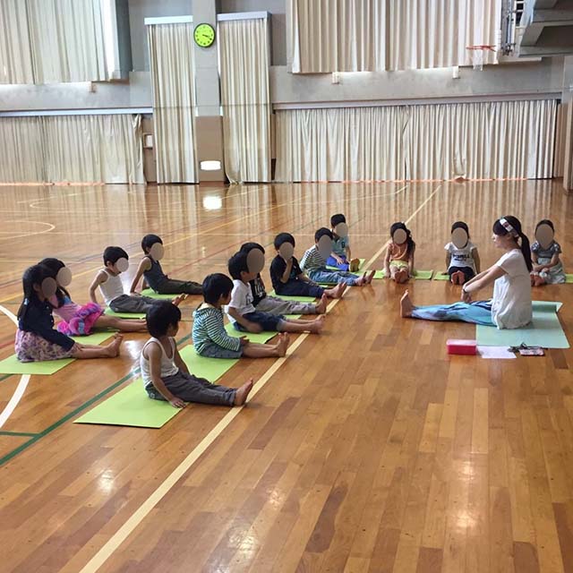キッズヨガを始めた頃の齊藤さん