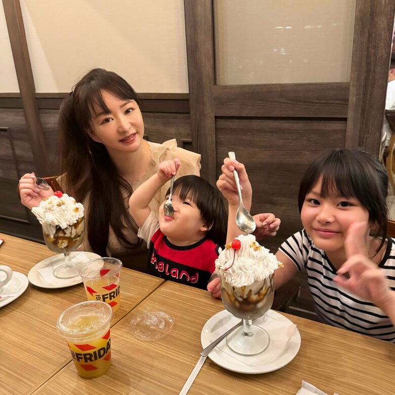 11歳になった長女の誕生日のお祝いに来て