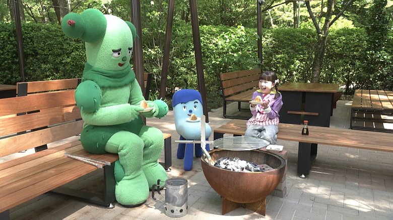 サボさん、コッシー、スイちゃんのやり取りも番組の魅力 (C)NHK･NED